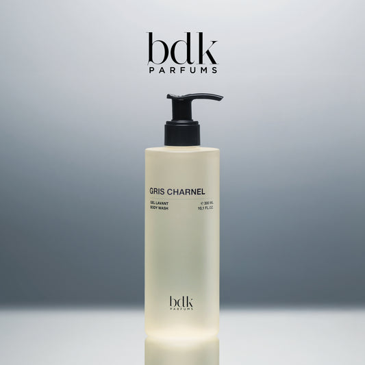 Gris Charnel body wash - aqueous.